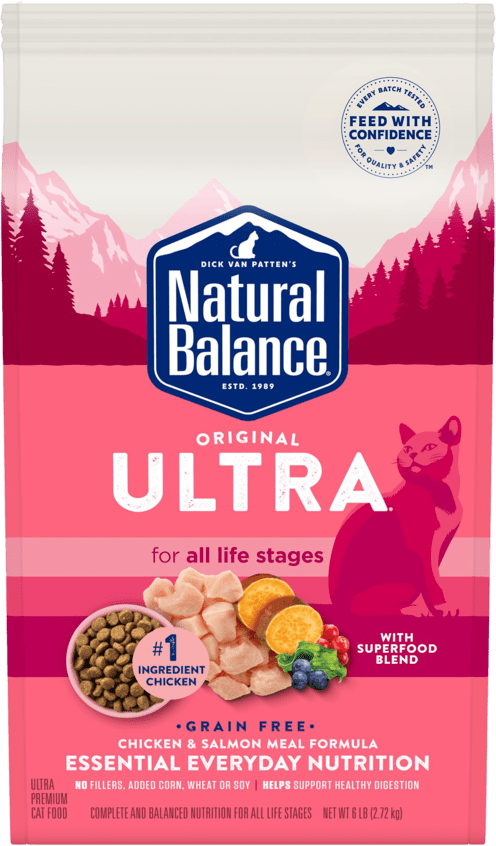 Natural Balance Original Ultra Whole Body Health Chicken Meal Salmon Meal Cat Food Review